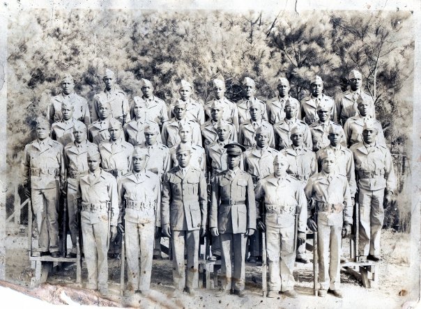 History. Montford Point Marines. My grandDaddy is on the last row, second from the left. 